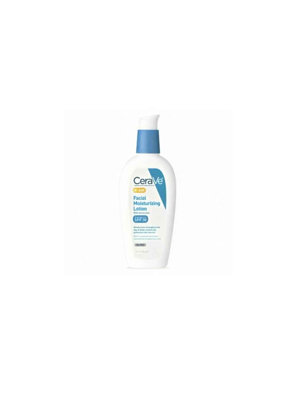 CeraVe AM Facial Moisturizing Lotion with Sunscreen - SPF 30, 3 Oz - New In Box